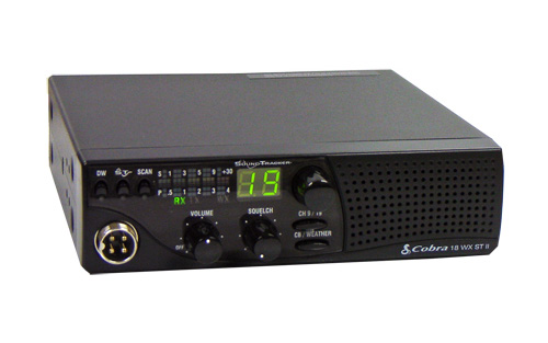 Cobra 18WXSTII CB Radio With Weather Radio