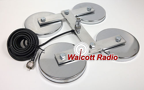 Quad Magnet Antenna Mount for CB Antennas