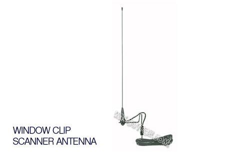 JBC290WCBN Window Clip Mount Scanner Radio Antenna Kit