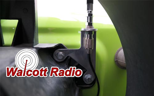 Jeep Wrangler 2007+ JK Spare Tire Antenna Mount