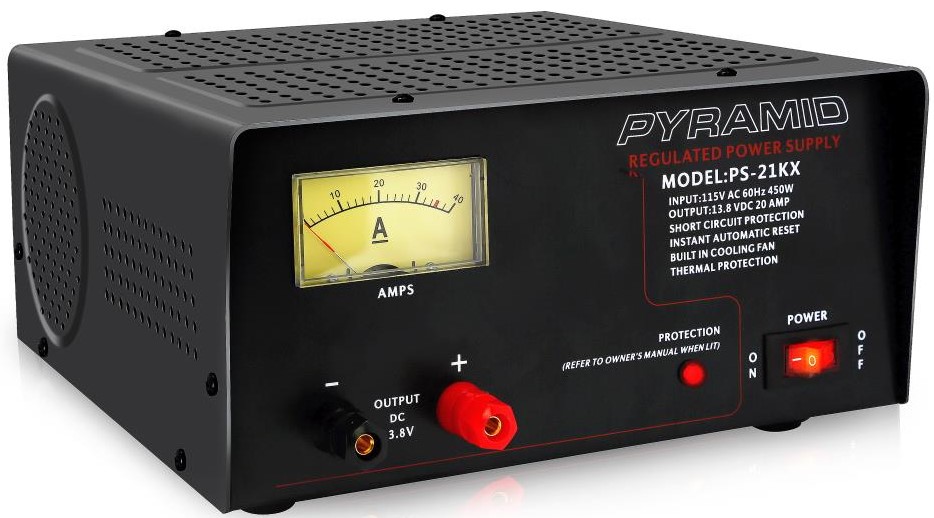 Pyramid PS21KX Power Supply | CB Radio 12v AC to DC