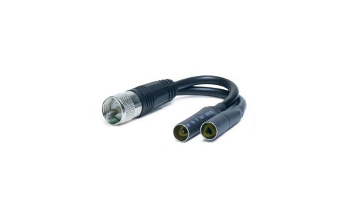 Y-Adapter Pigtail Motorola (F) to PL-259 (M) adapter TSY-12 DMPLYP