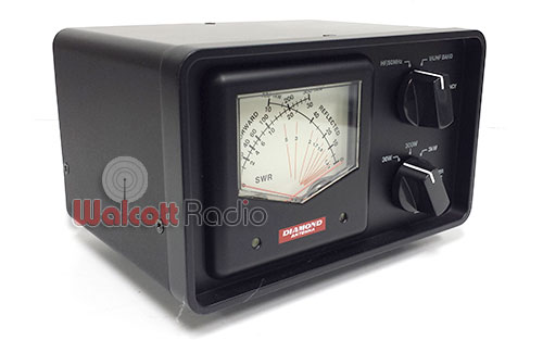 Diamond Antenna SX240C Cross Needle SWR Power Meter HF/UHF/VHF